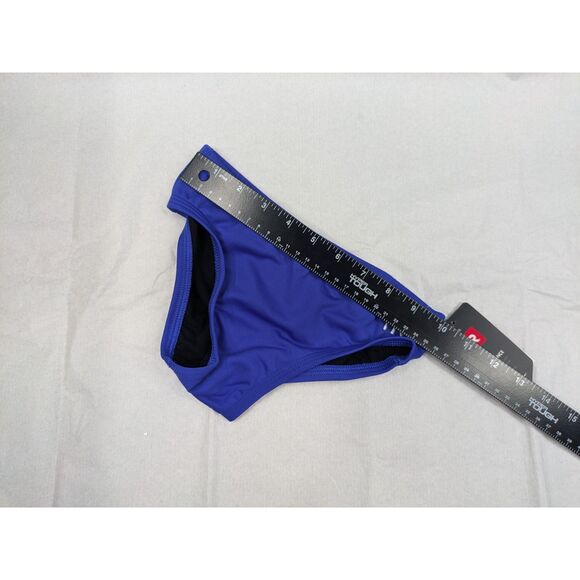 TYR Boys Durafast Elite Racer Brief Swimsuit Royal Blue Size 24 NWT - Picture 7 of 8
